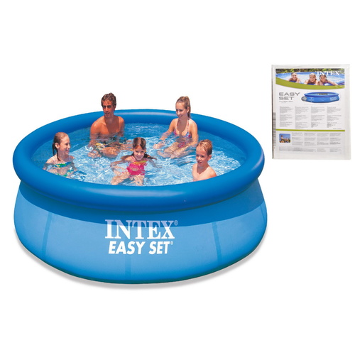 Intex 10' x 30" Easy Set Above Ground Inflatable Swimming Pool