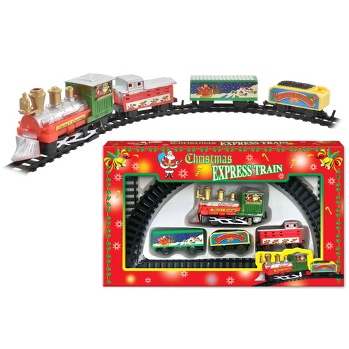 Christmas Express Model Train Set B/O