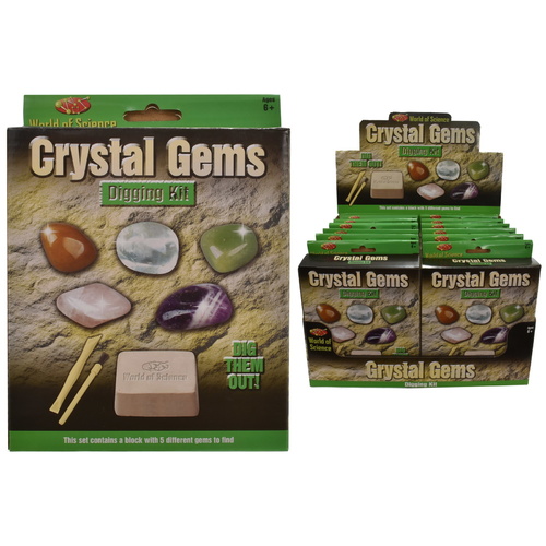 Crystal Gems Digging Science Kit