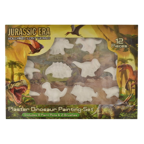 Dinosaur Plaster Painting Set