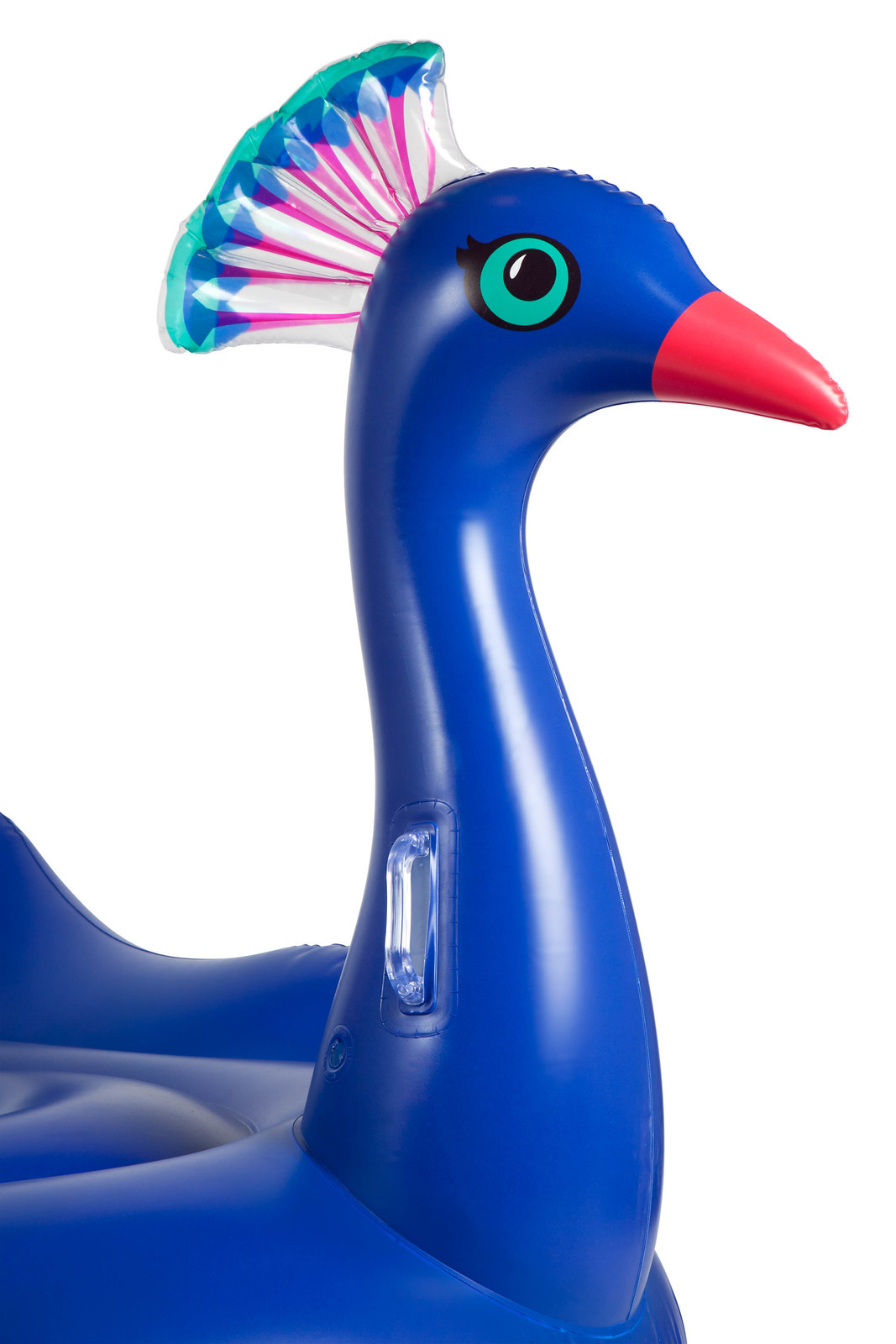 giant peacock float