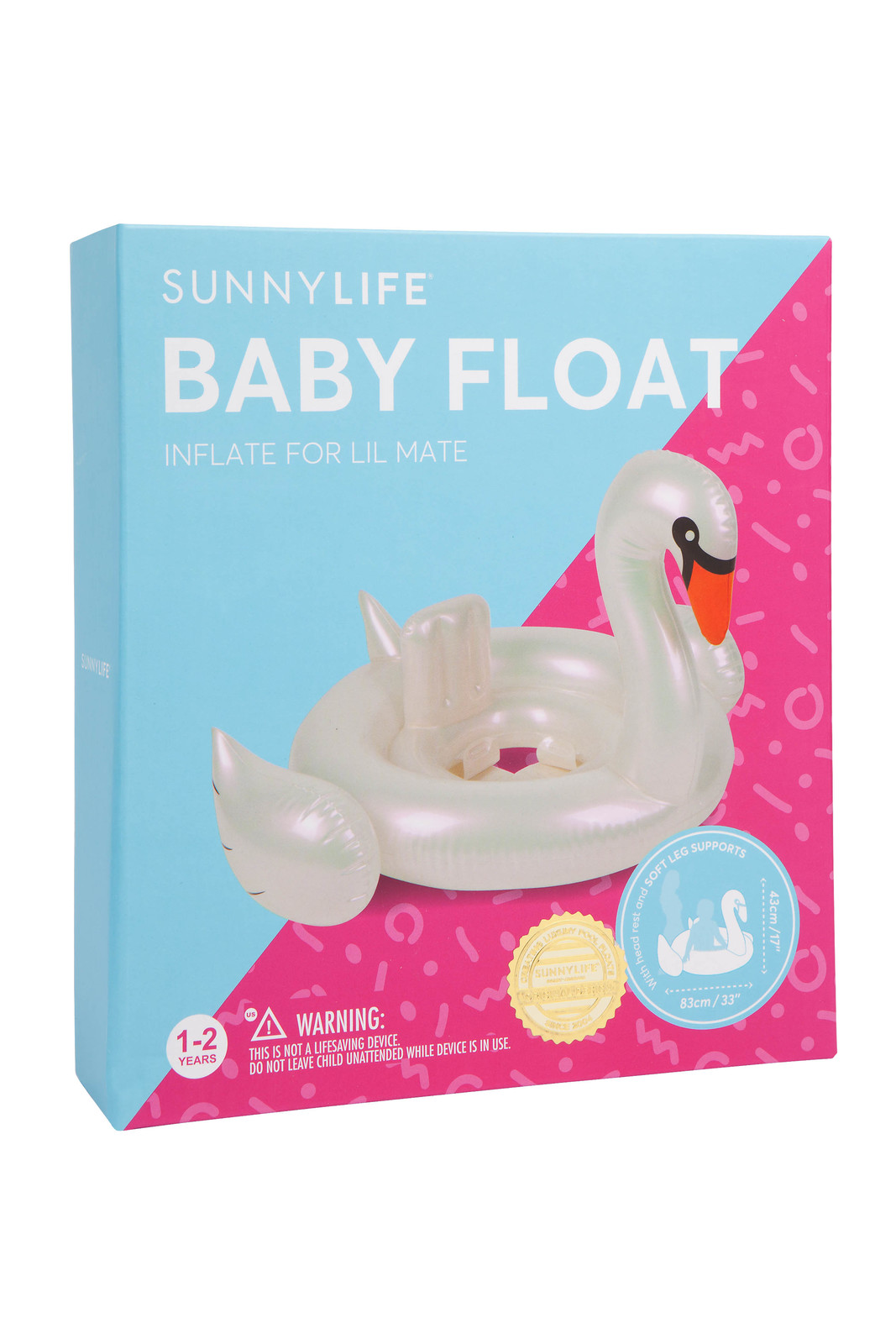 blow up swan pool float