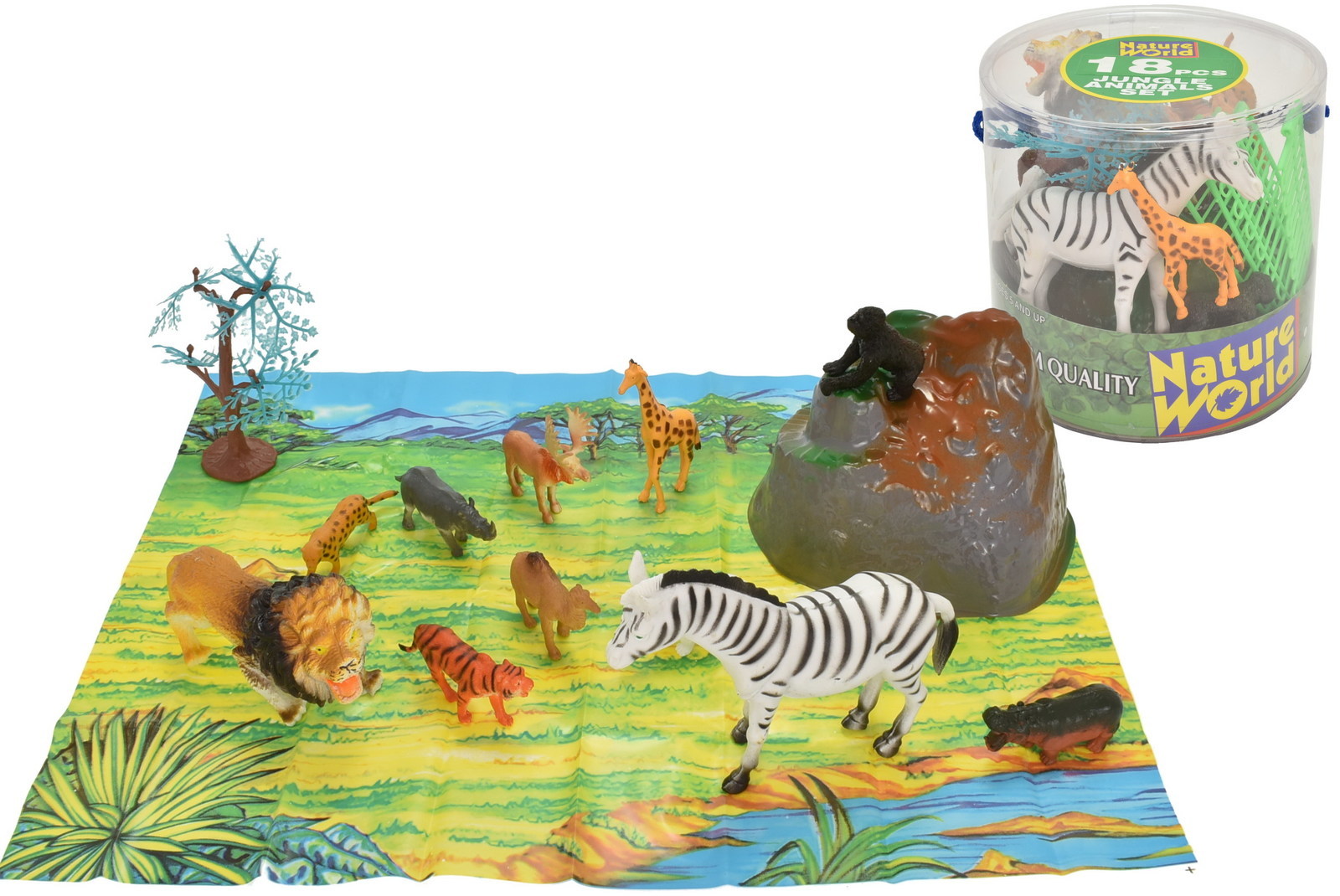 Jungle Animals and Playmat Toy Set Buy Kids Toys Online