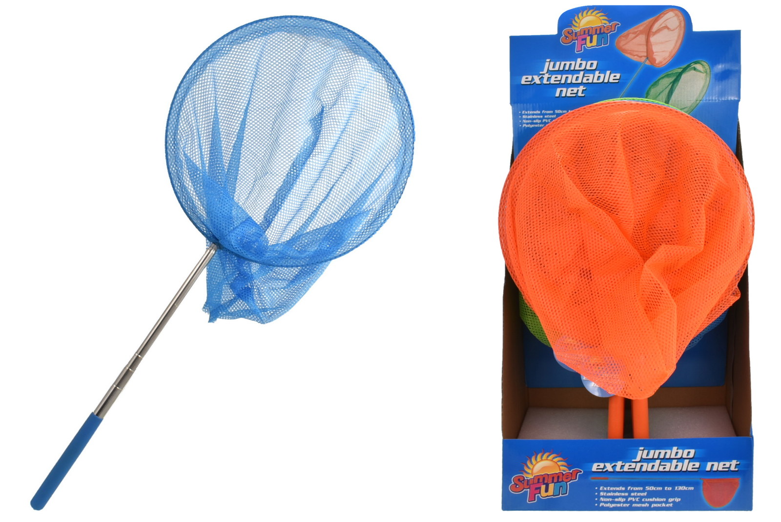 Jumbo Telescopic Extendable Fishing Net