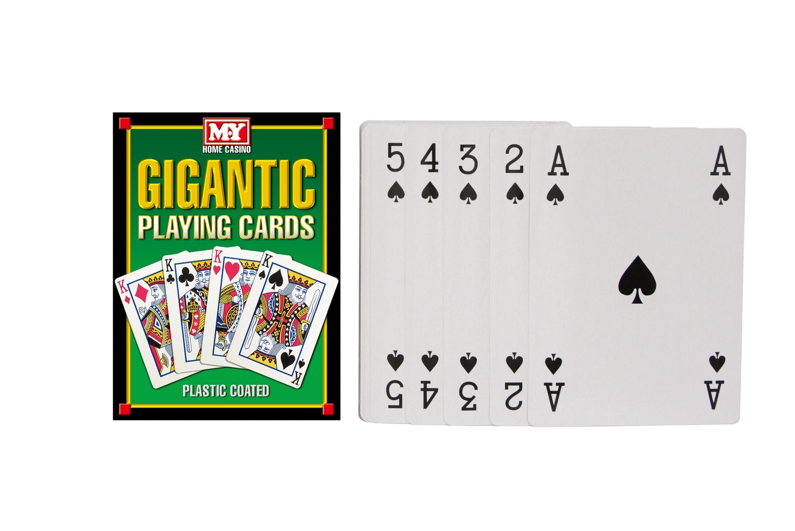A4 Giant Jumbo Playing Cards Deck Outdoor Garden 28cm Family Party BBQ Game for sale online 