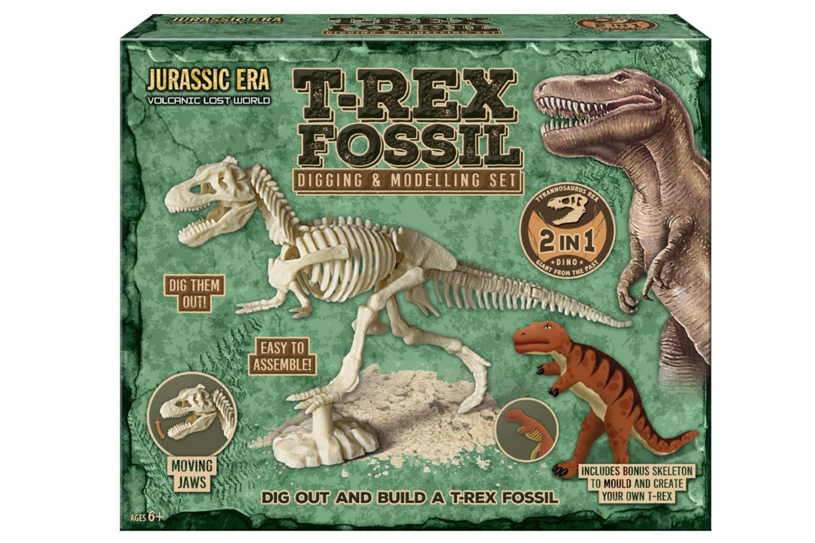 T-Rex Fossil Digging Craft Set (2 in 1) | Buy Toys Online at ihartTOYS