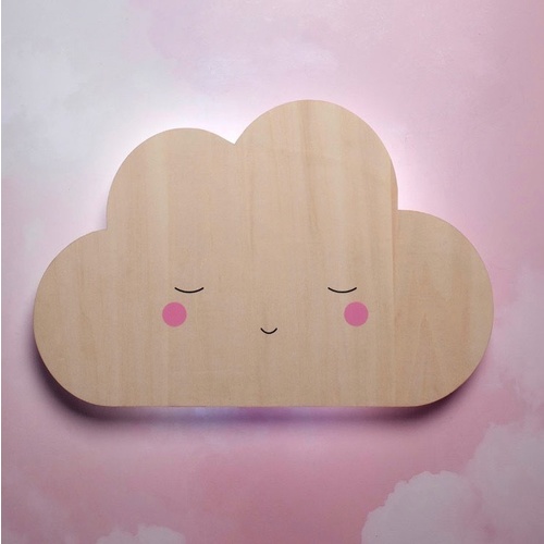 Little Dreams Silhouette Cloud Wall Light
