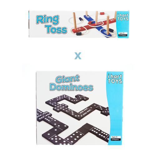 Ring Toss and Dominoes Bundle Pack
