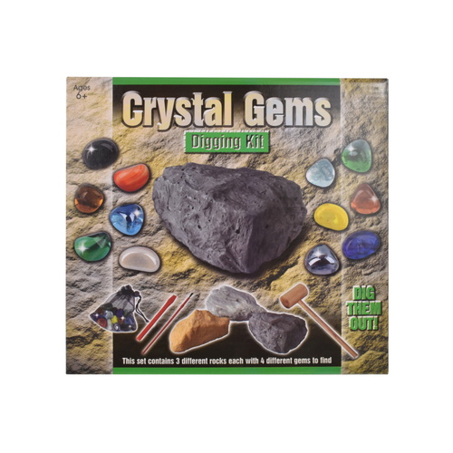 Crystal Gems Digging Kit