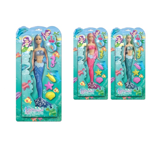 Mermaid Princess Doll