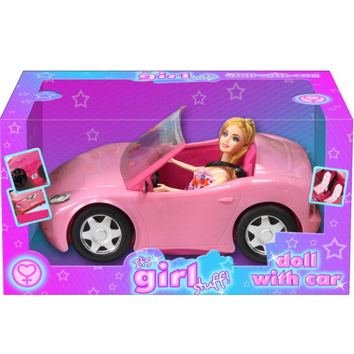 Doll with Car Set
