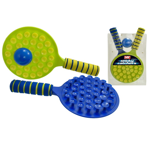 Sucker Pad Bat and Ball Set with Foam Handles