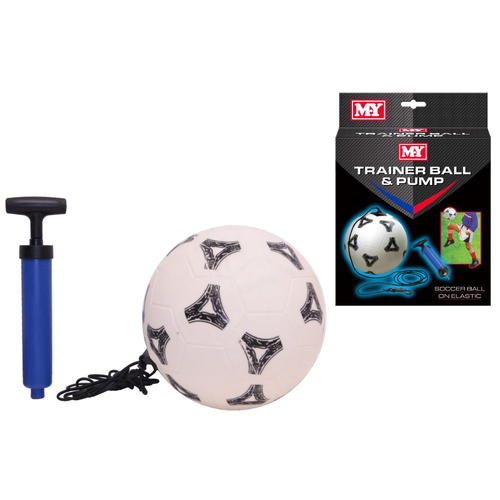 Soccer Ball Trainer and Pump