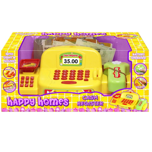 Cash Register with Light & Sound (Battery operated)