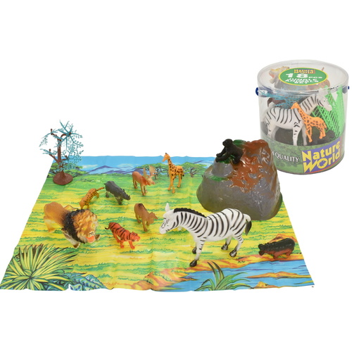 Wild Animals Set (18pcs)