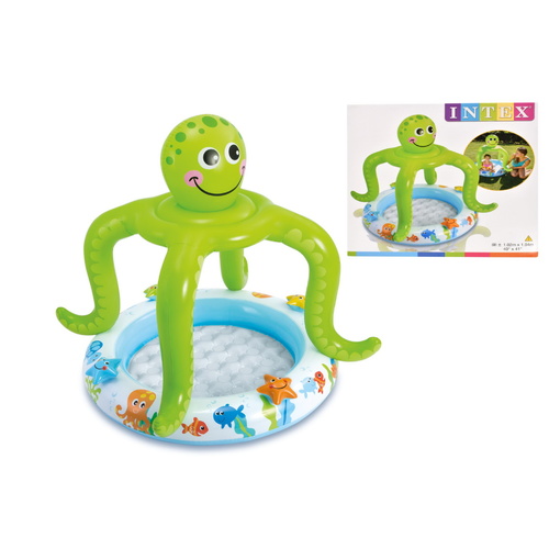 Intex Smiling Octopus Shade Baby Pool (1.02m x 1.04m)