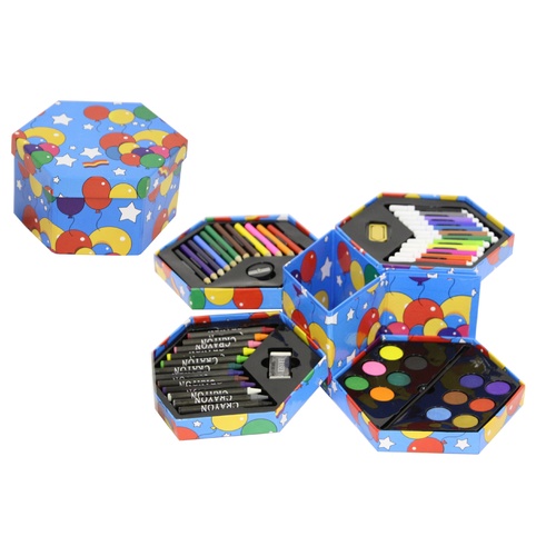 Hexagonal Art Craft Set (52pcs)