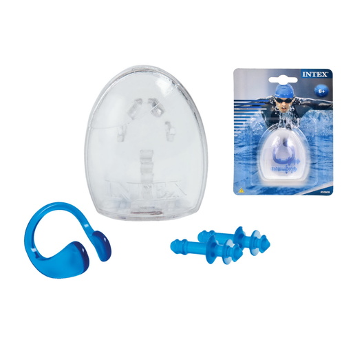 Intex Ear Plugs & Nose Clip Combo Set