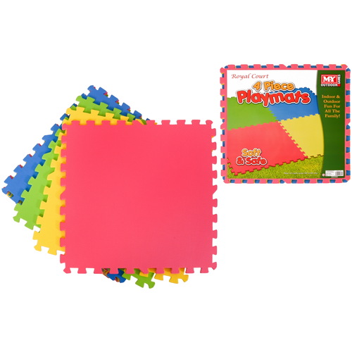 4pc EVA Foam Playmats (60cm x 60cm)