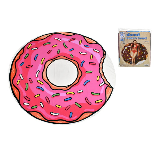 Donut Microfibre Beach Towel