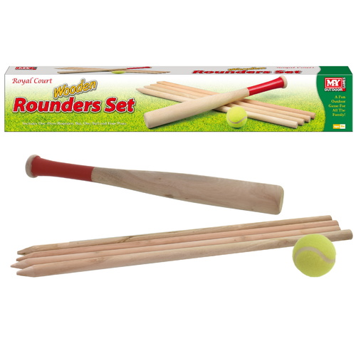 Wooden Rounders Set
