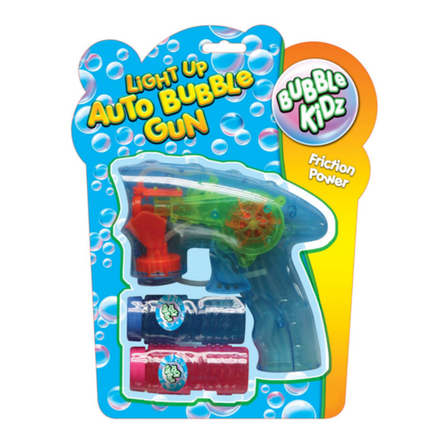 Auto Bubble Gun With Light