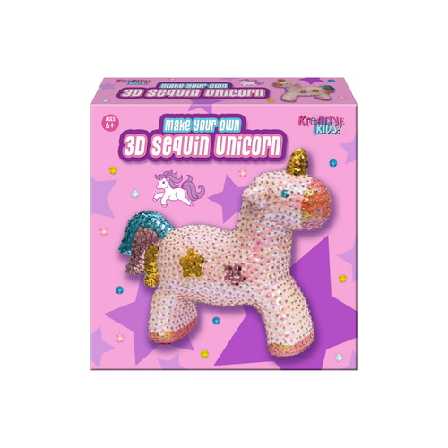 Make Your Own 3D Sequin Unicorn
