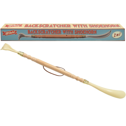 Retro Backscratcher With Shoehorn