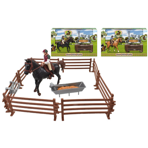 Horse & Rider Playset