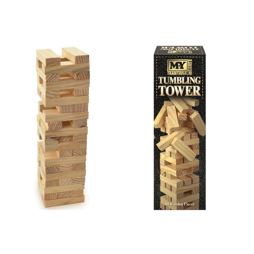 Wooden Tumbling Tower