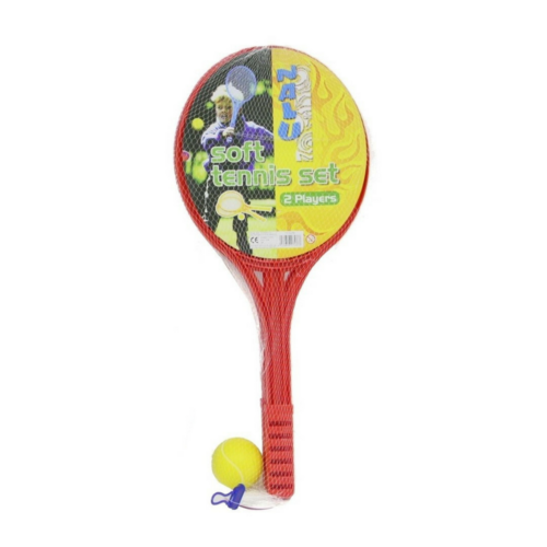 Soft Tennis Set in Red