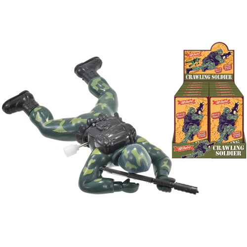 Retro Crawling Soldier
