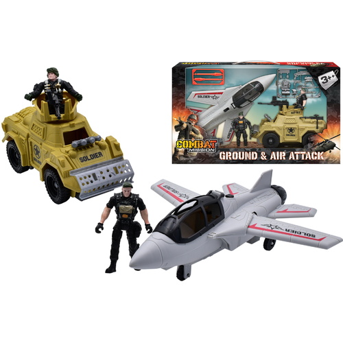 Combat Ground & Air Attack Play Set