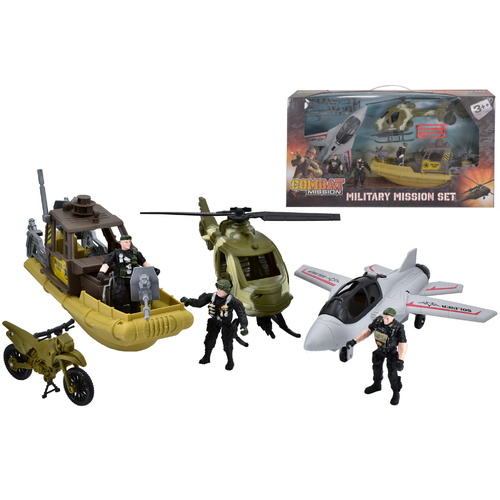Large Army Military Playset