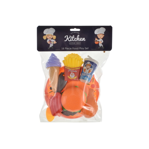 16pc Food Playset