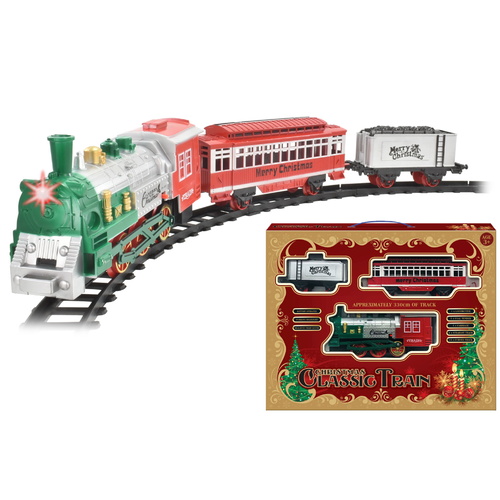 Christmas Classic Model Train Set B/O