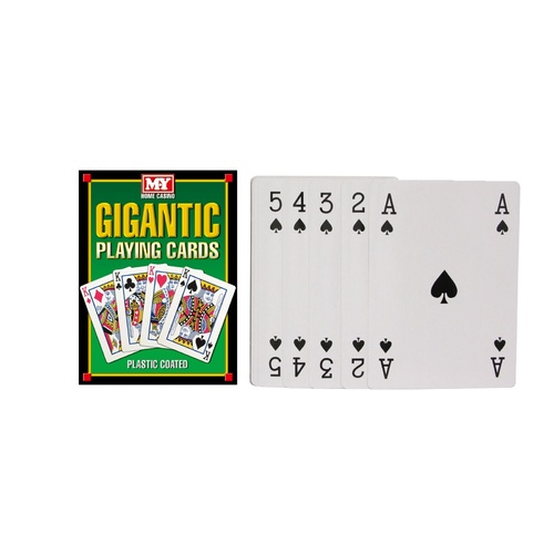 Giant A4 Playing Cards