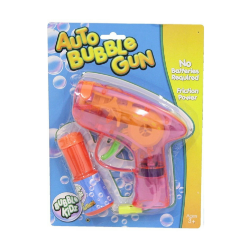 Auto Bubble Gun in Red