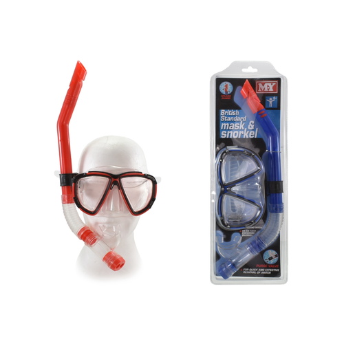 Mask & Snorkel Set With Purge Valve