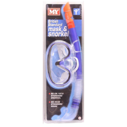 Mask and Snorkel Set in Blue