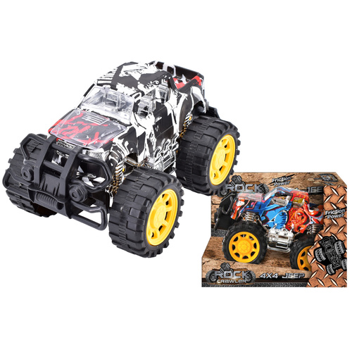 4 x 4 Jeep Friction Powered Toy Car