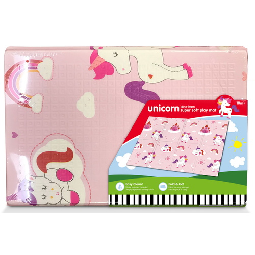 Unicorn Xpe Nursery Folding Mat 1.2m x 90cm