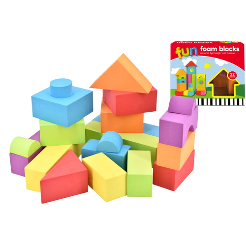 Infunbebe 22pc Eva Fun Foam Blocks