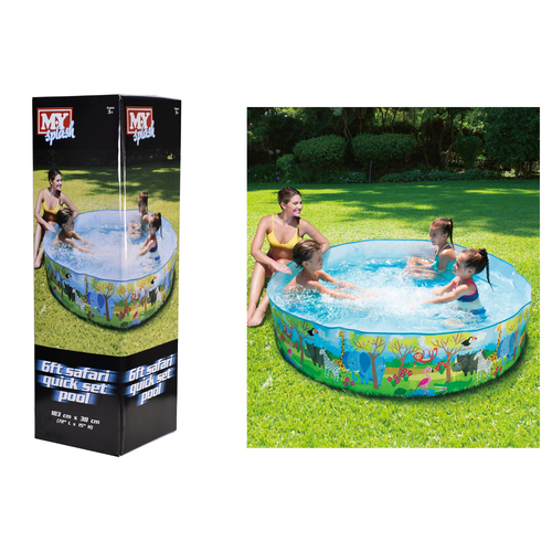 6ft Safari Quick Set Pool