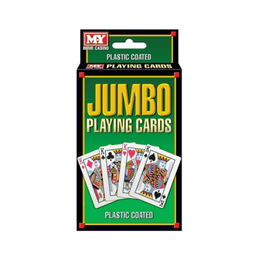 Jumbo Plastic Playing Cards