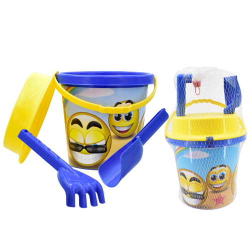 15cm Smiley Mid Size Bucket Set