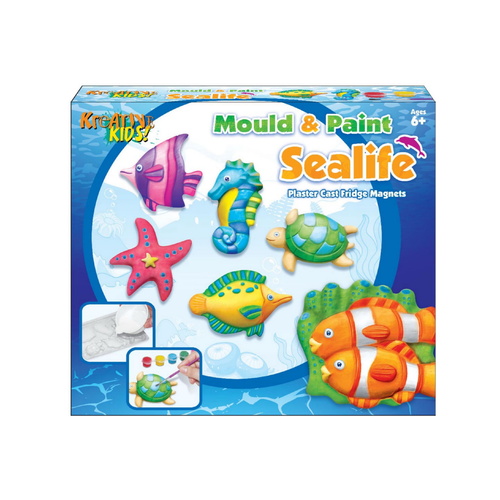 Sealife Mould and Paint Fridge Magnets