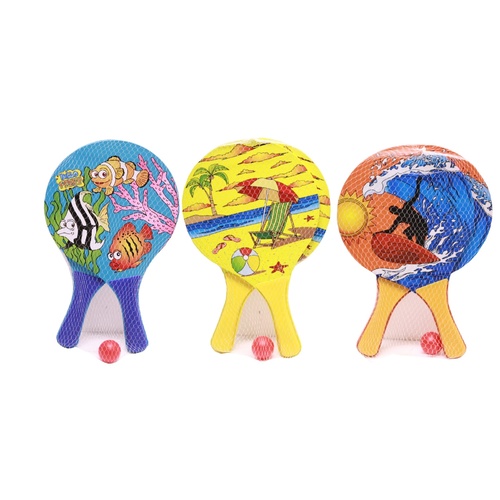 Wooden Beach Bat Paddles