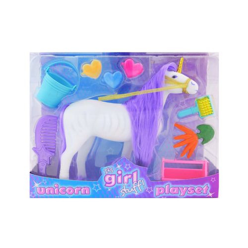 Unicorn Playset in Purple