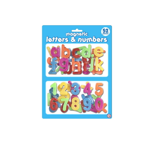 Fridge Magnetic Letters and Numbers